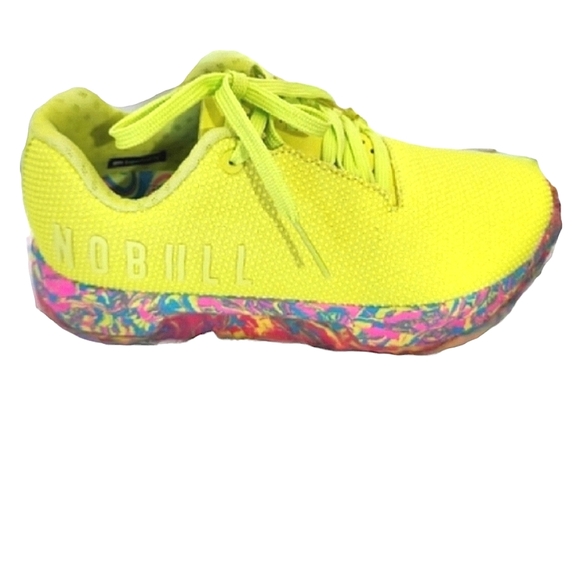 Nobull cross-training shoes size 7 neon green women's - Picture 7 of 12